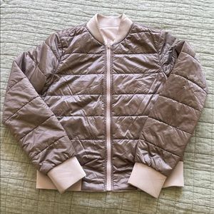Lululemon reversible bomber jacket